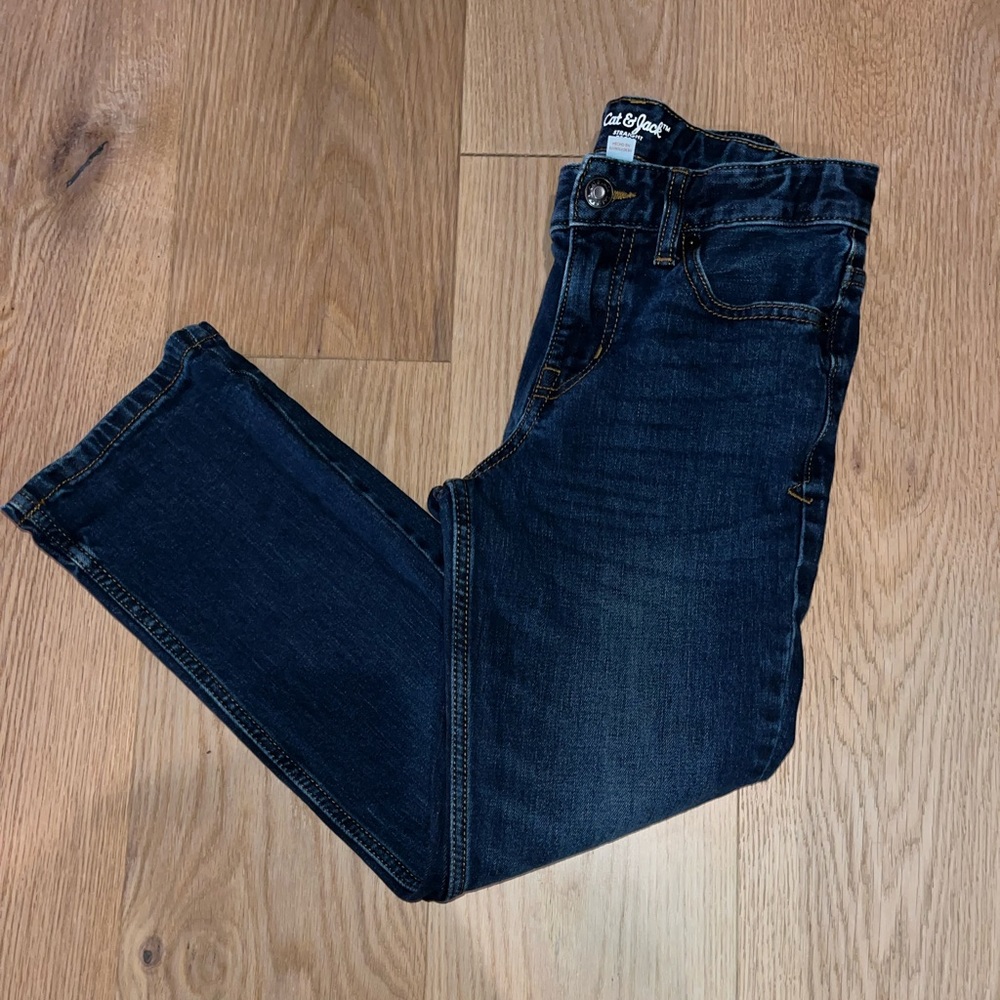 Cat & Jack blue jeans!